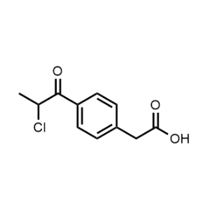 2-(4-(2-Chloropropanoyl)phenyl)acetic acid|CS-0874870