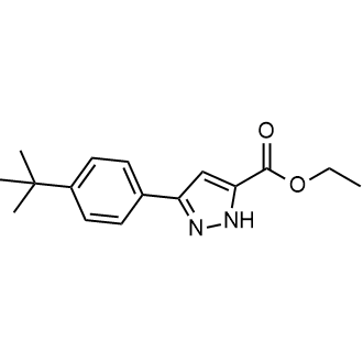 Ethyl 3-(4-(tert-Butyl)phenyl)-1h-pyrazole-5-carboxylate|CS-0874931