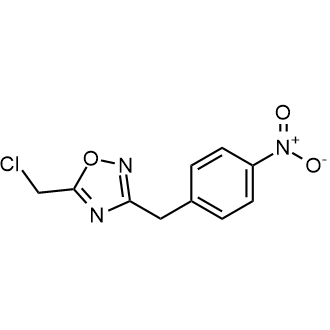 5-(Chloromethyl)-3-(4-nitrobenzyl)-1,2,4-oxadiazole|CS-0874990