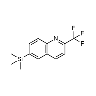 2-(Trifluoromethyl)-6-(trimethylsilyl)quinoline|CS-0875023