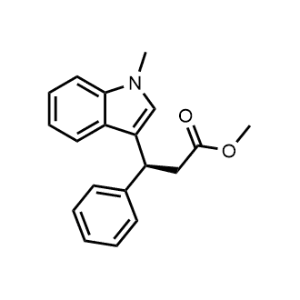 Methyl (s)-3-(1-methyl-1h-indol-3-yl)-3-phenylpropanoate|CS-0875079