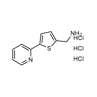5-(2-pyridinyl)-2-Thiophenemethanamine hydrochloride 1:3|CS-0875284