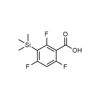2,4,6-Trifluoro-3-(trimethylsilyl)benzoic acid|CS-0875317