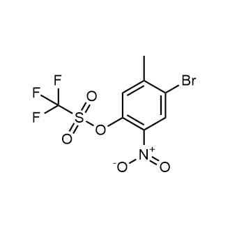 4-Bromo-5-methyl-2-nitrophenyl trifluoromethanesulfonate|CS-0875430