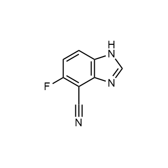 5-Fluoro-1h-benzo[d]imidazole-4-carbonitrile|CS-0875522