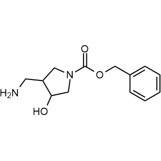 Benzyl 3-(aminomethyl)-4-hydroxypyrrolidine-1-carboxylate|CS-0875619