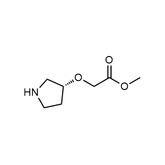 Methyl (r)-2-(pyrrolidin-3-yloxy)acetate|CS-0875670