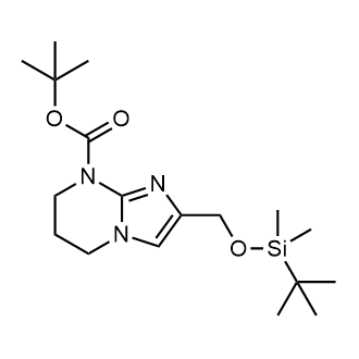 tert-Butyl 2-(((tert-Butyldimethylsilyl)oxy)methyl)-6,7-dihydroimidazo[1,2-a]pyrimidine-8(5h)-carboxylate|CS-0875822