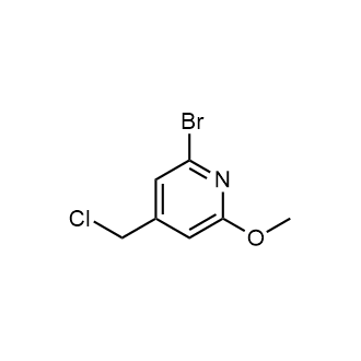 2-Bromo-4-(chloromethyl)-6-methoxypyridine|CS-0875828