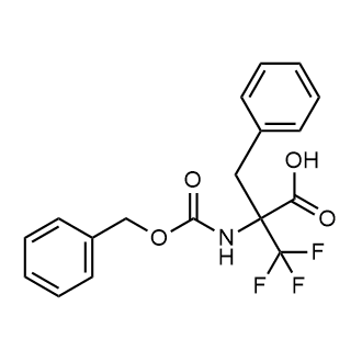 2-Benzyl-2-(((benzyloxy)carbonyl)amino)-3,3,3-trifluoropropanoic acid|CS-0875845