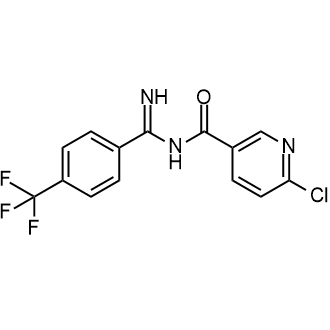 6-Chloro-n-(imino(4-(trifluoromethyl)phenyl)methyl)nicotinamide|CS-0876021