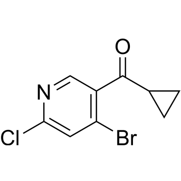 (4-Bromo-6-chloropyridin-3-yl)(cyclopropyl)methanone|CS-0876070