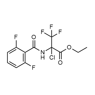 Ethyl 2-chloro-2-(2,6-difluorobenzamido)-3,3,3-trifluoropropanoate|CS-0876233