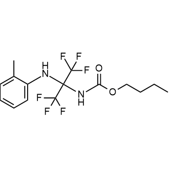 Butyl (1,1,1,3,3,3-hexafluoro-2-(o-tolylamino)propan-2-yl)carbamate|CS-0876254