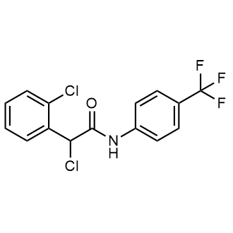 2-Chloro-2-(2-chlorophenyl)-n-(4-(trifluoromethyl)phenyl)acetamide|CS-0876439