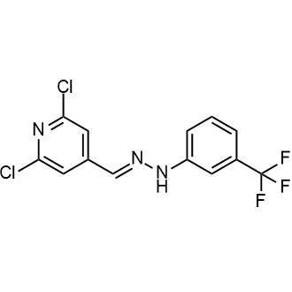 (e)-2,6-Dichloro-4-((2-(3-(trifluoromethyl)phenyl)hydrazono)methyl)pyridine|CS-0876474