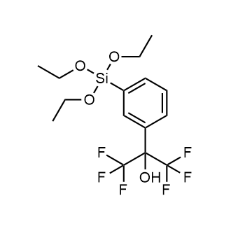 1,1,1,3,3,3-Hexafluoro-2-(3-(triethoxysilyl)phenyl)propan-2-ol|CS-0876839
