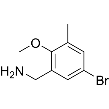 (5-Bromo-2-methoxy-3-methylphenyl)methanamine|CS-0876940