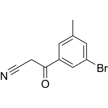 3-(3-Bromo-5-methylphenyl)-3-oxopropanenitrile|CS-0876943
