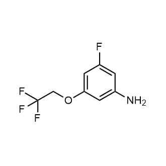 3-Fluoro-5-(2,2,2-trifluoroethoxy)aniline|CS-0877109