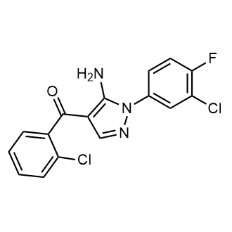 (5-Amino-1-(3-chloro-4-fluorophenyl)-1h-pyrazol-4-yl)(2-chlorophenyl)methanone|CS-0877235