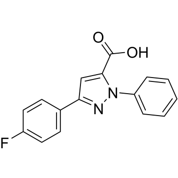 3-(4-Fluorophenyl)-1-phenyl-1h-pyrazole-5-carboxylic acid|CS-0877249