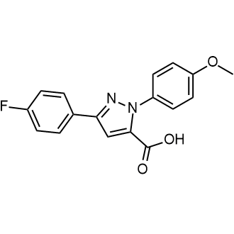 3-(4-Fluorophenyl)-1-(4-methoxyphenyl)-1h-pyrazole-5-carboxylic acid|CS-0877252