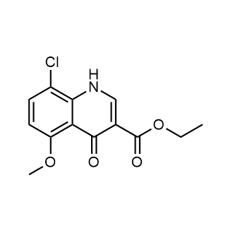 Ethyl 8-chloro-5-methoxy-4-oxo-1,4-dihydroquinoline-3-carboxylate|CS-0877296