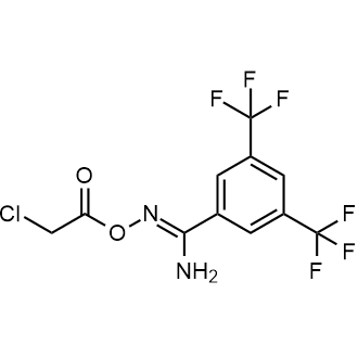 (Z)-n'-(2-chloroacetoxy)-3,5-bis(trifluoromethyl)benzimidamide|CS-0877496
