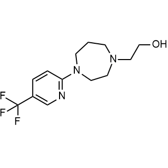 2-(4-(5-(Trifluoromethyl)pyridin-2-yl)-1,4-diazepan-1-yl)ethan-1-ol|CS-0877554