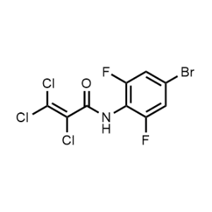 N-(4-Bromo-2,6-difluorophenyl)-2,3,3-trichloroacrylamide|CS-0877593