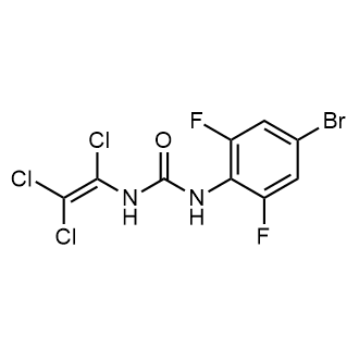1-(4-Bromo-2,6-difluorophenyl)-3-(1,2,2-trichlorovinyl)urea|CS-0877594