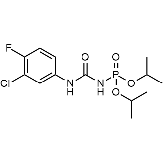 Diisopropyl ((3-chloro-4-fluorophenyl)carbamoyl)phosphoramidate|CS-0877662