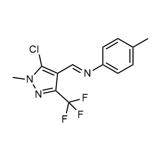1-(5-Chloro-1-methyl-3-(trifluoromethyl)-1h-pyrazol-4-yl)-n-(p-tolyl)methanimine|CS-0877671