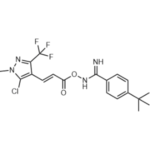 (s,Z)-n'-((2-amino-3-(5-chloro-1-methyl-3-(trifluoromethyl)-1h-pyrazol-4-yl)propanoyl)oxy)-4-(tert-Butyl)benzimidamide|CS-0877678