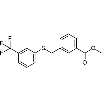 Methyl 3-(((3-(trifluoromethyl)phenyl)thio)methyl)benzoate|CS-0877712