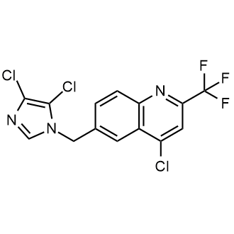 4-Chloro-6-((4,5-dichloro-1h-imidazol-1-yl)methyl)-2-(trifluoromethyl)quinoline|CS-0877762