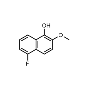 5-Fluoro-2-methoxynaphthalen-1-ol|CS-0877875