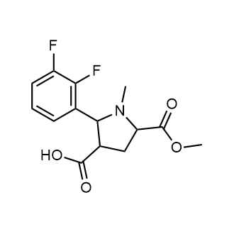 2-(2,3-Difluorophenyl)-5-(methoxycarbonyl)-1-methylpyrrolidine-3-carboxylic acid|CS-0878047
