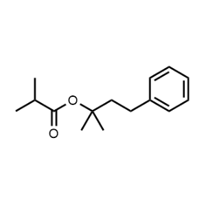2-Methyl-4-phenylbutan-2-yl isobutyrate|CS-0878099