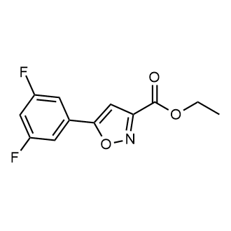 Ethyl 5-(3,5-difluorophenyl)isoxazole-3-carboxylate|CS-0878170
