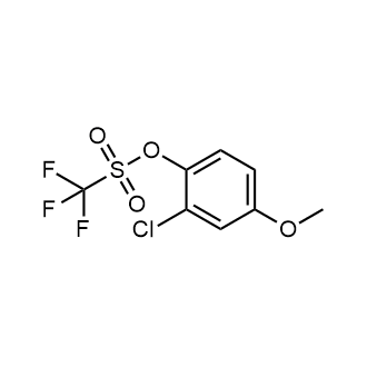 2-Chloro-4-methoxyphenyl 1,1,1-trifluoromethanesulfonate|CS-0878179