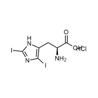 (s)-2-Amino-3-(2,4-diiodo-1h-imidazol-5-yl)propanoic acid hydrochloride|CS-0878264