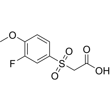 2-((3-Fluoro-4-methoxyphenyl)sulfonyl)acetic acid|CS-0878480