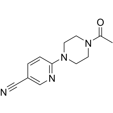 6-(4-Acetylpiperazin-1-yl)nicotinonitrile|CS-0878486