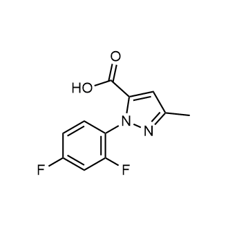 1-(2,4-Difluorophenyl)-3-methyl-1h-pyrazole-5-carboxylic acid|CS-0878545