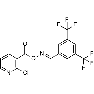 (e)-3,5-Bis(trifluoromethyl)benzaldehyde o-(2-chloronicotinoyl) oxime|CS-0878580