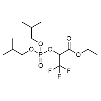 Ethyl 2-((diisobutoxyphosphoryl)oxy)-3,3,3-trifluoropropanoate|CS-0878617
