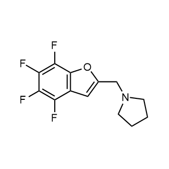 1-((4,5,6,7-Tetrafluorobenzofuran-2-yl)methyl)pyrrolidine|CS-0878652