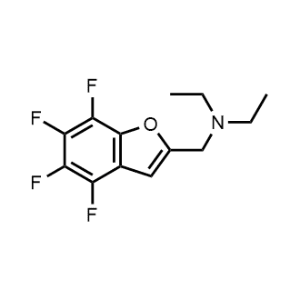 N-Ethyl-N-((4,5,6,7-tetrafluorobenzofuran-2-yl)methyl)ethanamine|CS-0878653